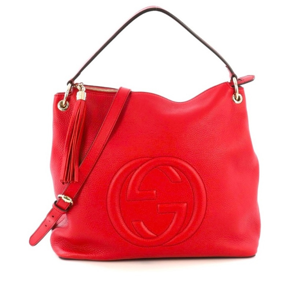 Gucci Soho Tassle Hobo Handbag/Shoulder Bag